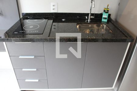 Cozinha de kitnet/studio à venda com 1 quarto, 23m² em Perdizes, São Paulo