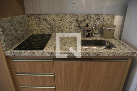 Apartamento para alugar com 31m², 1 quarto e sem vagaCozinha - Cooktop