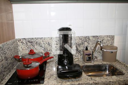 Apartamento para alugar com 31m², 1 quarto e sem vagaCozinha - Cooktop