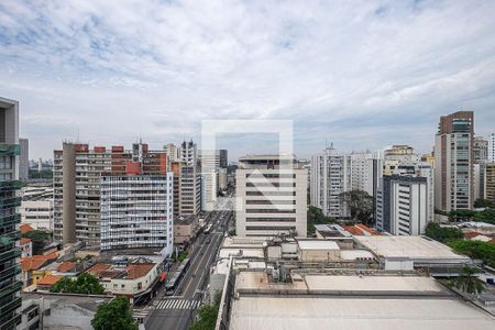 Studio - Varanda de kitnet/studio à venda com 1 quarto, 27m² em Jardim Paulista, São Paulo