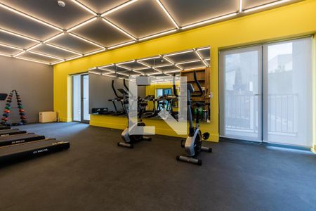 Studio à venda com 28m², 1 quarto e sem vagaAcademia