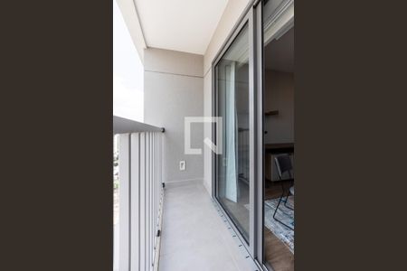 Studio à venda com 28m², 1 quarto e sem vagaVaranda