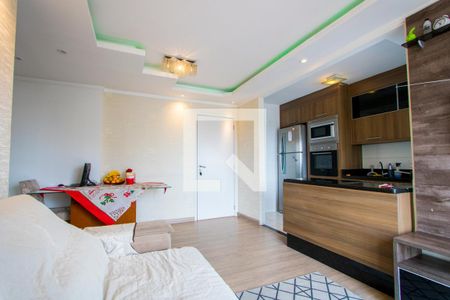 Sala de apartamento à venda com 2 quartos, 60m² em Vila America, Santo André