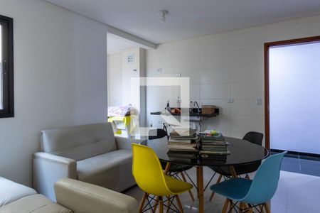 Sala/Cozinha de apartamento à venda com 2 quartos, 43m² em Quinta da Paineira, São Paulo