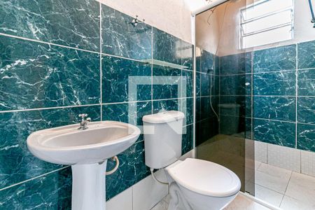 Banheiro de casa para alugar com 1 quarto, 45m² em Vila Laís, São Paulo