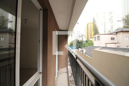 Studio para alugar com 28m², 1 quarto e sem vagaSacada