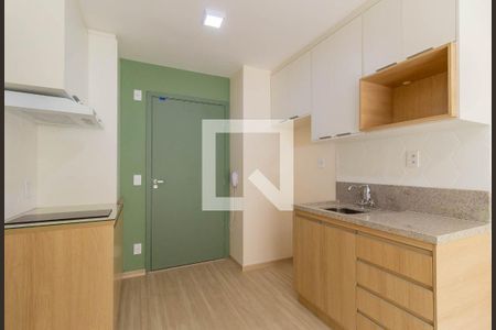 Cozinha de apartamento à venda com 1 quarto, 33m² em Vila Mariana, São Paulo