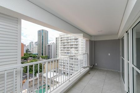 Varanda de apartamento para alugar com 2 quartos, 65m² em Brooklin Paulista, São Paulo