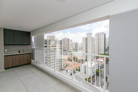 Varanda de apartamento à venda com 2 quartos, 65m² em Brooklin Paulista, São Paulo