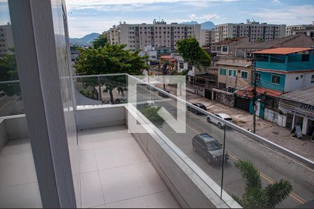 varanda de apartamento para alugar com 2 quartos, 60m² em Taquara, Rio de Janeiro