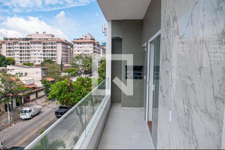 varanda de apartamento para alugar com 2 quartos, 60m² em Taquara, Rio de Janeiro