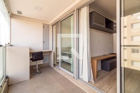 Studio para alugar com 39m², 1 quarto e 1 vagaVaranda