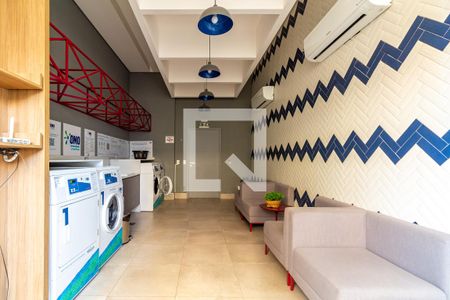 Studio para alugar com 39m², 1 quarto e sem vagaÁrea comum - Lavanderia