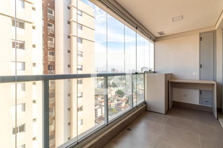 Varanda de kitnet/studio para alugar com 1 quarto, 39m² em Centro, Guarulhos
