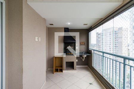 Varanda da Sala de apartamento para alugar com 2 quartos, 81m² em Vila Andrade, São Paulo