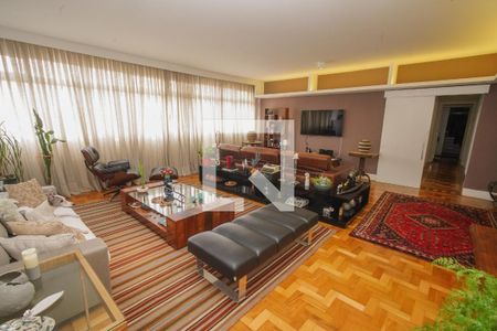 Sala de apartamento para alugar com 3 quartos, 172m² em Bela Vista, São Paulo