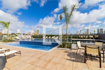 Apartamento à venda com 45m², 1 quarto e 1 vagaPiscina