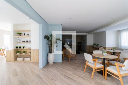Apartamento à venda com 45m², 1 quarto e 1 vagaSalão de festas