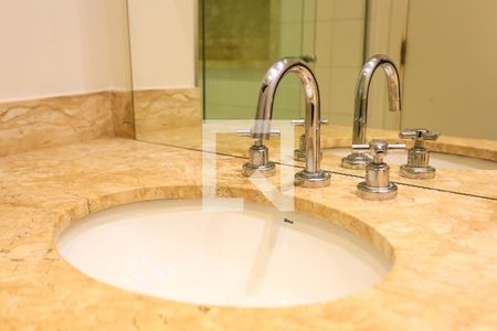 Banheiro da Suíte de apartamento à venda com 1 quarto, 59m² em Jardim Leonor, São Paulo