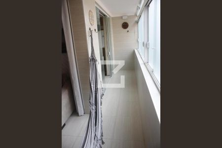 Varanda de apartamento para alugar com 1 quarto, 52m² em José Menino, Santos