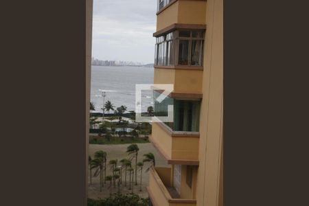 Vista da Varanda de apartamento para alugar com 1 quarto, 52m² em José Menino, Santos