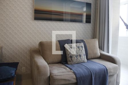 Sala de apartamento para alugar com 1 quarto, 52m² em José Menino, Santos