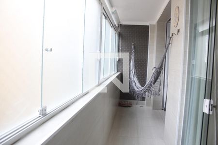 Varanda de apartamento para alugar com 1 quarto, 52m² em José Menino, Santos