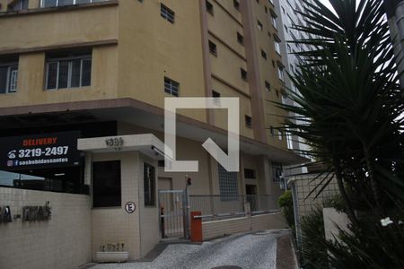Fachada do Prédio de apartamento para alugar com 1 quarto, 52m² em José Menino, Santos