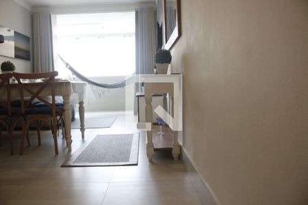 Sala de apartamento para alugar com 1 quarto, 52m² em José Menino, Santos