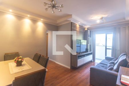 Sala de estar de apartamento à venda com 2 quartos, 70m² em Rudge Ramos, São Bernardo do Campo