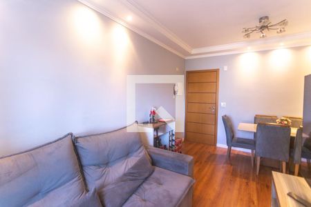 Sala de estar de apartamento à venda com 2 quartos, 70m² em Rudge Ramos, São Bernardo do Campo