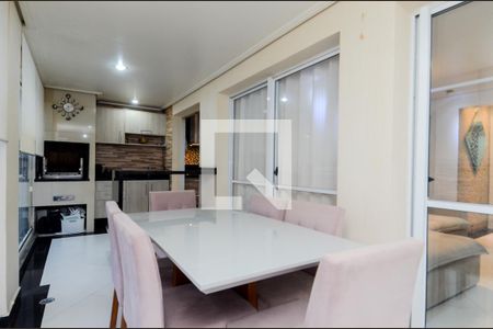 Varanda Gourmet de apartamento à venda com 4 quartos, 136m² em Vila Augusta, Guarulhos