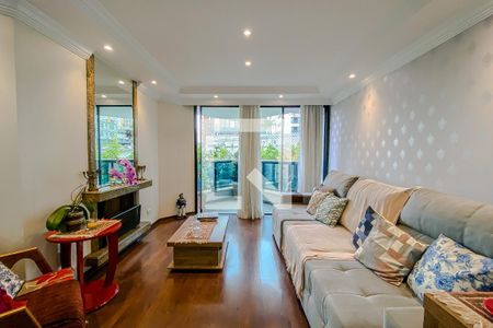 Sala de apartamento à venda com 3 quartos, 108m² em Vila Regente Feijó, São Paulo