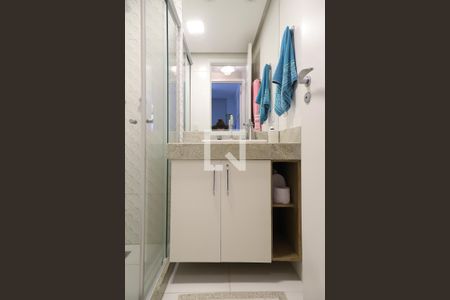 Banheiro social de apartamento para alugar com 3 quartos, 91m² em Recreio dos Bandeirantes, Rio de Janeiro