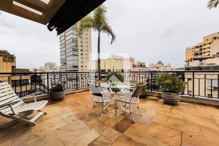 Varanda gourmet de apartamento para alugar com 5 quartos, 171m² em Balneario Guarujá, Guarujá