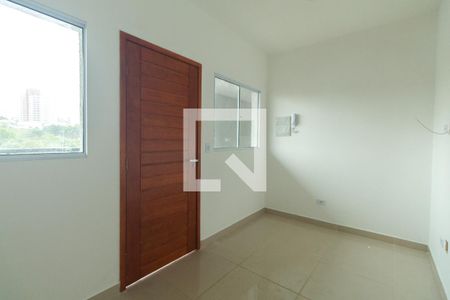 Sala e cozinha de apartamento para alugar com 1 quarto, 29m² em Vila Esperança, São Paulo