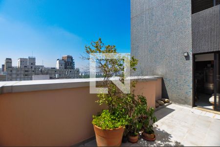 Varanda da Sala 2 de apartamento à venda com 1 quarto, 77m² em Pinheiros, São Paulo
