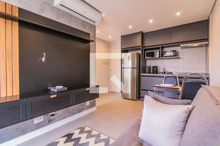 Sala de kitnet/studio para alugar com 1 quarto, 30m² em Vila Santa Catarina, São Paulo