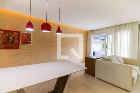 Sala de apartamento para alugar com 1 quarto, 77m² em Vila Andrade, São Paulo