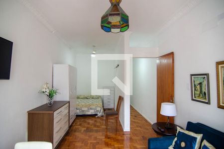 Sala | Quarto de apartamento para alugar com 1 quarto, 36m² em Copacabana, Rio de Janeiro