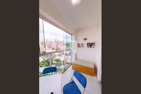 Varanda de apartamento para alugar com 2 quartos, 77m² em Grajaú, Belo Horizonte