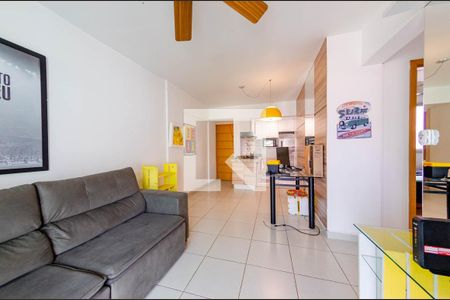 Sala de apartamento para alugar com 2 quartos, 77m² em Grajaú, Belo Horizonte