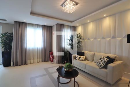 Apartamento à venda com 78m², 2 quartos e 2 vagasHall social