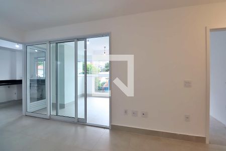 Sala de apartamento à venda com 2 quartos, 78m² em Campestre, Santo André