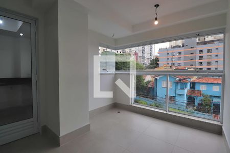 Varanda da Sala de apartamento à venda com 2 quartos, 78m² em Campestre, Santo André