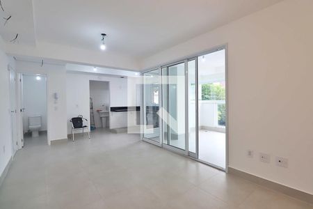 Sala de apartamento à venda com 2 quartos, 78m² em Campestre, Santo André