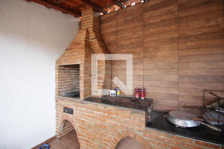 Área Gourmet de casa à venda com 3 quartos, 316m² em Etelvina Carneiro, Belo Horizonte