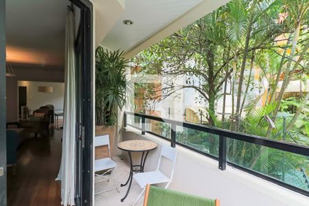 Varanda da Sala de apartamento para alugar com 3 quartos, 227m² em Paineiras do Morumbi, São Paulo