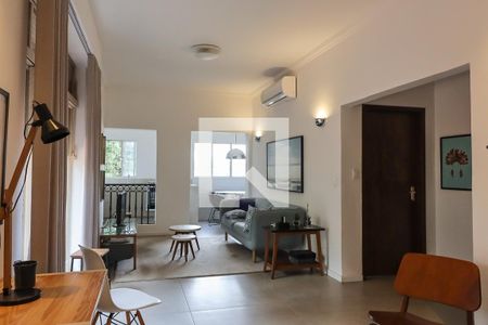 Sala de casa de condomínio para alugar com 2 quartos, 75m² em Jardim Sumaré, Ribeirão Preto