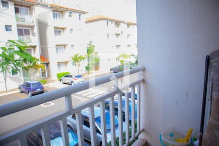 Sala  - sacada de apartamento para alugar com 2 quartos, 49m² em Jardim Nova Hortolandia, Hortolândia